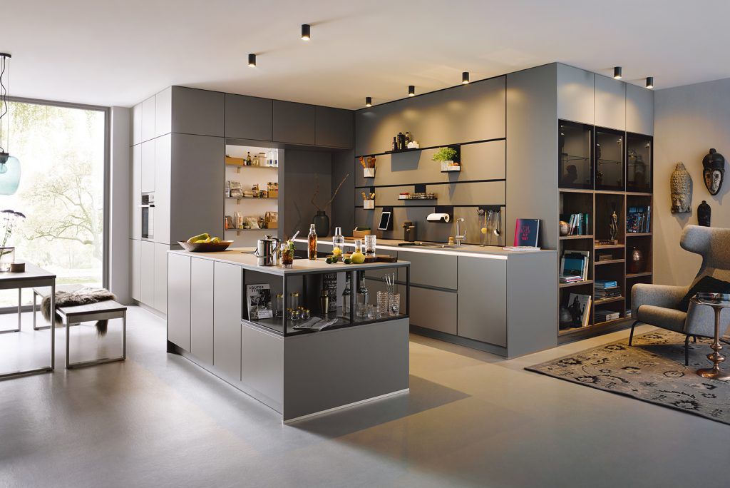 Siena Agate Grey Schuller C Range German Kitchen Design & Installation Manchester